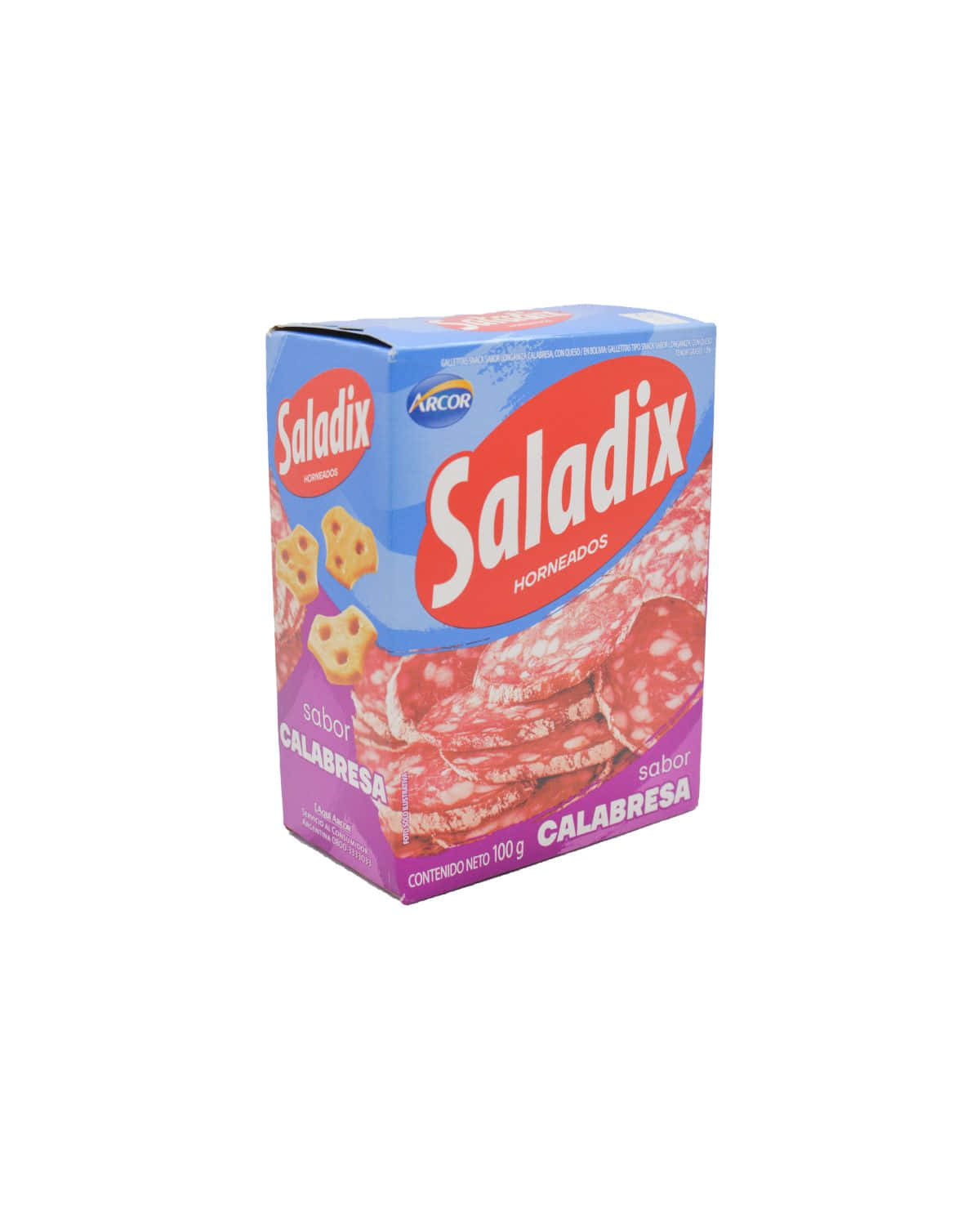 Galletas Saladix Calabresa caja 100 Gr